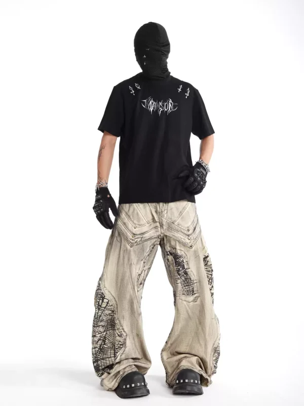 MSMANSON Apocalypse Baggy Jeans